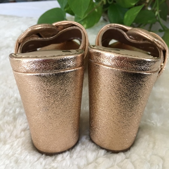 Sam Edelman | Oda Gold Knot Mules - Picture 7 of 15